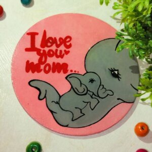 Mother's Day Special - "I Love Your Mom" Elephant Fridge Magnet