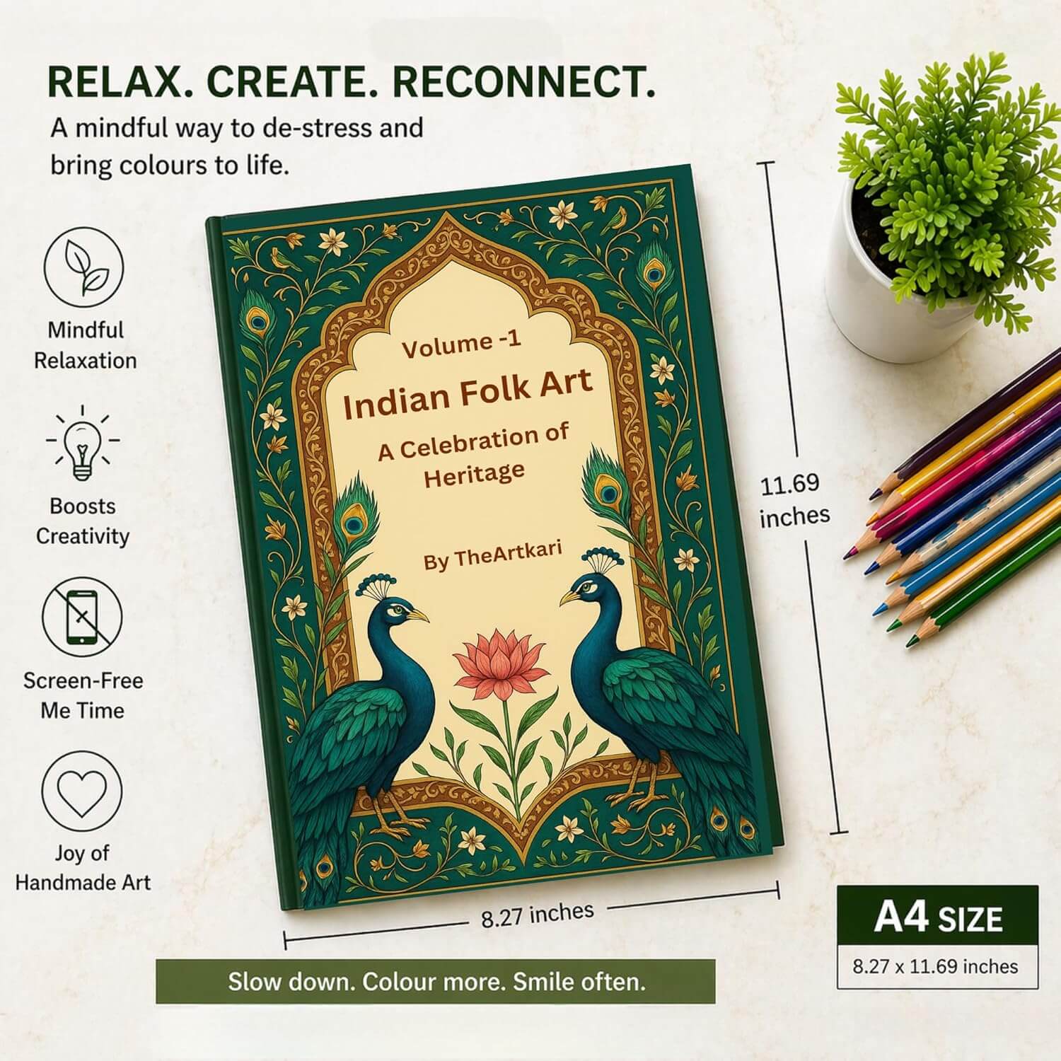 Indian Folk Art Volume 1 | Step-by-Step Guide to 10 Traditional Indian Art forms - Image 3
