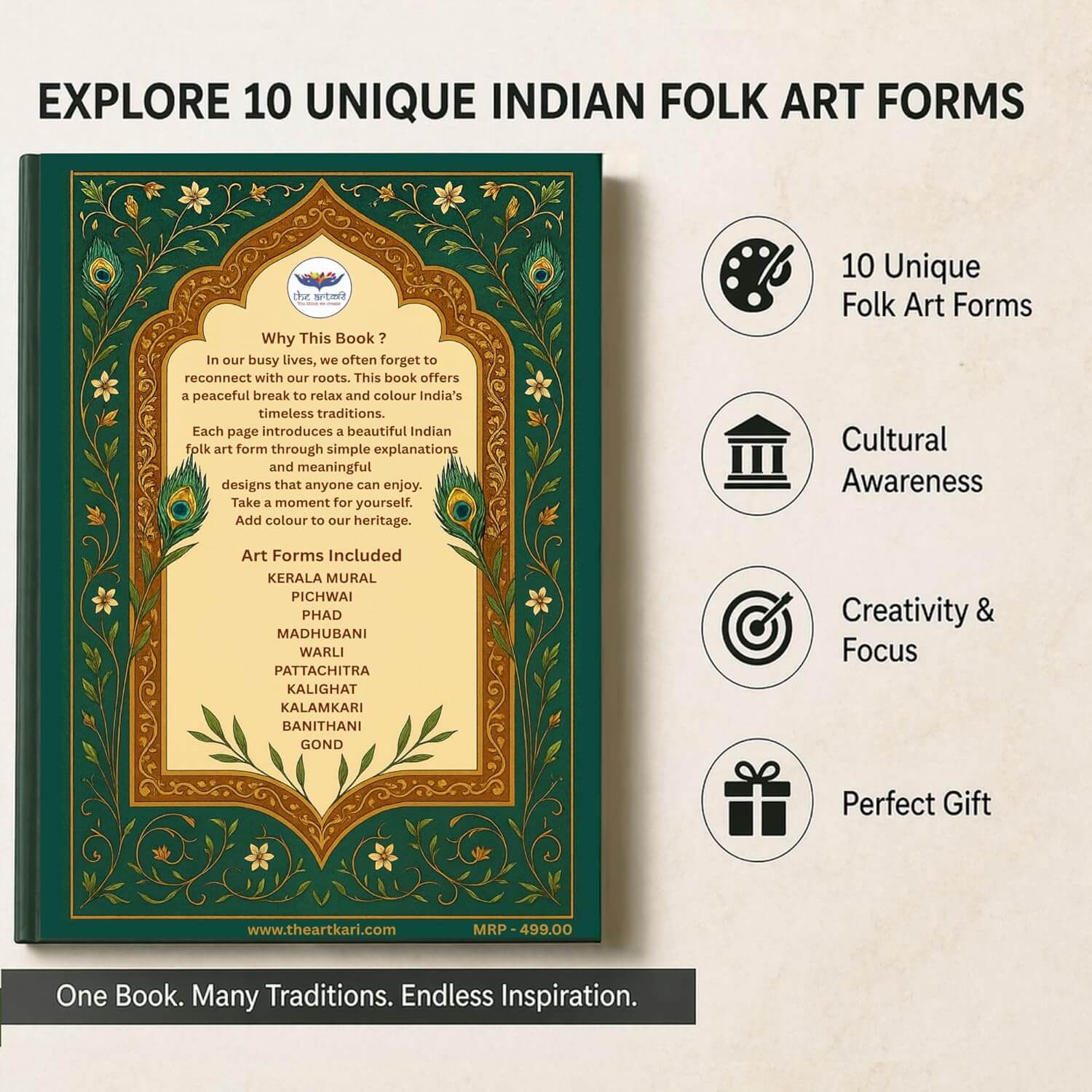 Indian Folk Art Volume 1 | Step-by-Step Guide to 10 Traditional Indian Art forms - Image 5